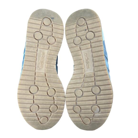 ADIDAS Run 70S 2.0 Sneakers Shoes White Gray SIlver Nylon Suede Fashion Womens 9 - Picture 7 of 9